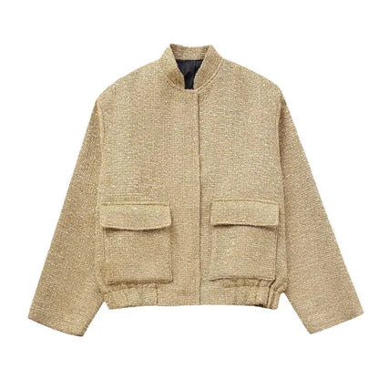 Elegancea | stilvolle Bomberjacke für den Winter