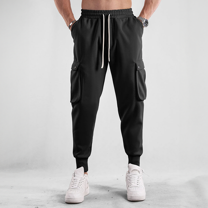Beuger | Bequeme Cargo-Jogginghose für Herren mit Taschen