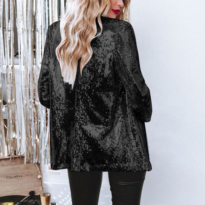 Sequintique | Glamouröser Blazer mit funkelnden Pailletten