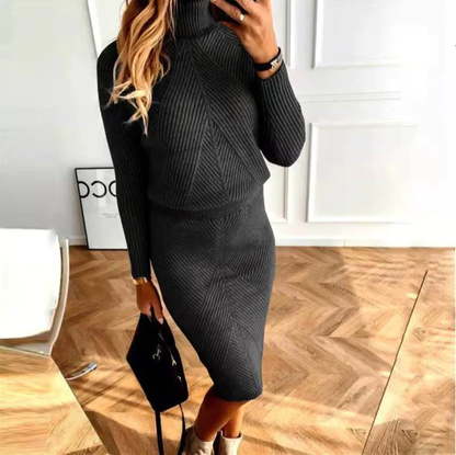 Maxwear | Gemütliches Pullover-Strickkleid