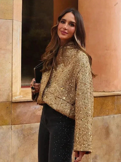 Glimmer | Schimmernde Modejacke für Frauen