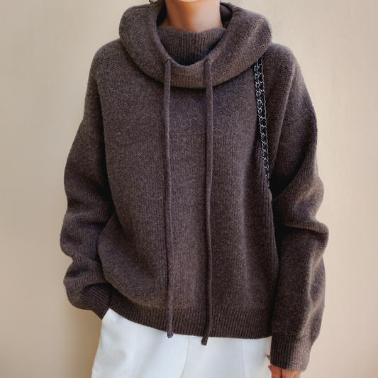 Snugly | Woll-Rollkragenpullover für Damen