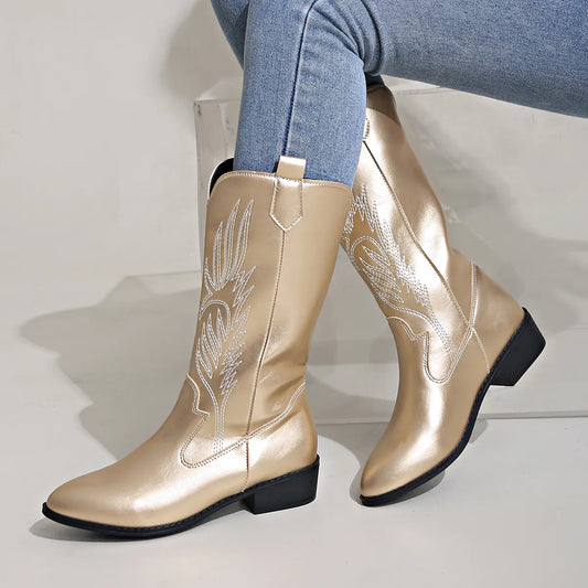 MellowFit | Stylische Cowboystiefel für einen Hohen Komfort