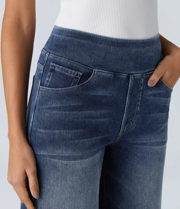 Cozilo | High-Waist Komfort-Jeans - Große Räumungsaktion