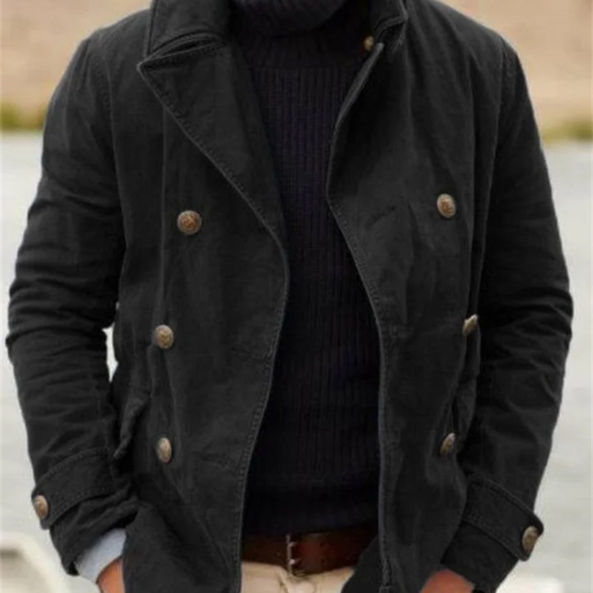 Frostiq | Klassische Herren Jeansjacke im Vintage-Stil | Kurz geschnitten
