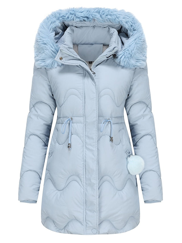 ChillShield | Elegante, gefütterte Winterjacke für Damen – Perfekte Wärme und Stil für die kalte Saison