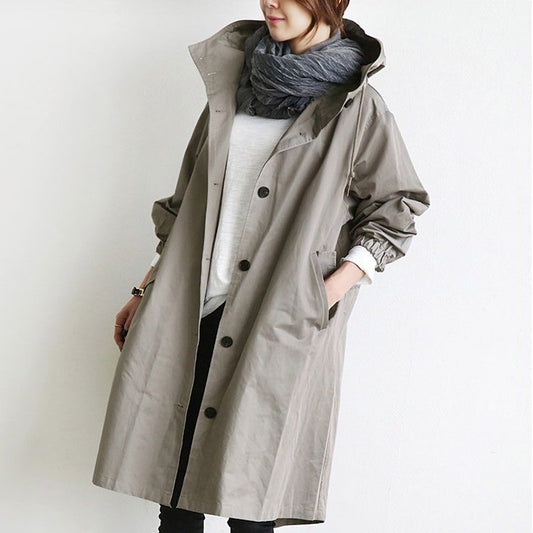 Opalique | Premium Stylischer und wasserabweisender Trenchcoat