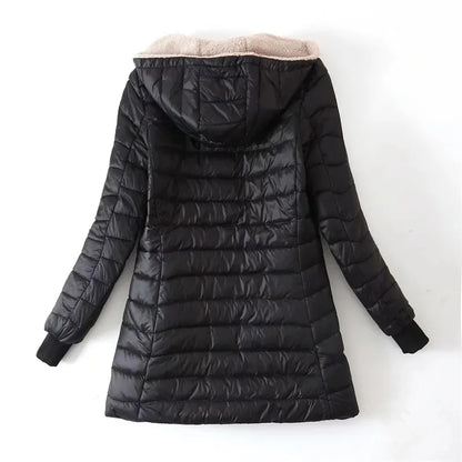 Fleecora | Fleecegefütterte Kapuzenjacke