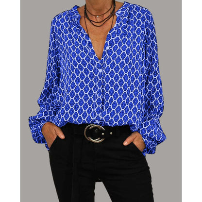 Cozyon | Elegante und stilvolle Bluse mit V-Ausschnitt