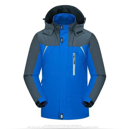 DualShield | Zweifarbige Winterjacke für Herren