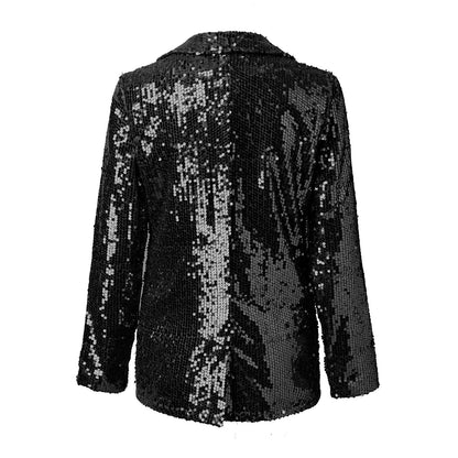Sequintique | Glamouröser Blazer mit funkelnden Pailletten