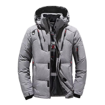 Ribro | Wasserabweisende Winter-Daunenjacke für Männer