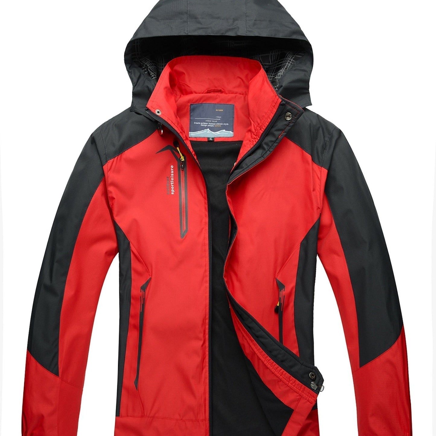 Vavone | Wasserdicht Abenteuer-Ready Lila Wandern Jacke