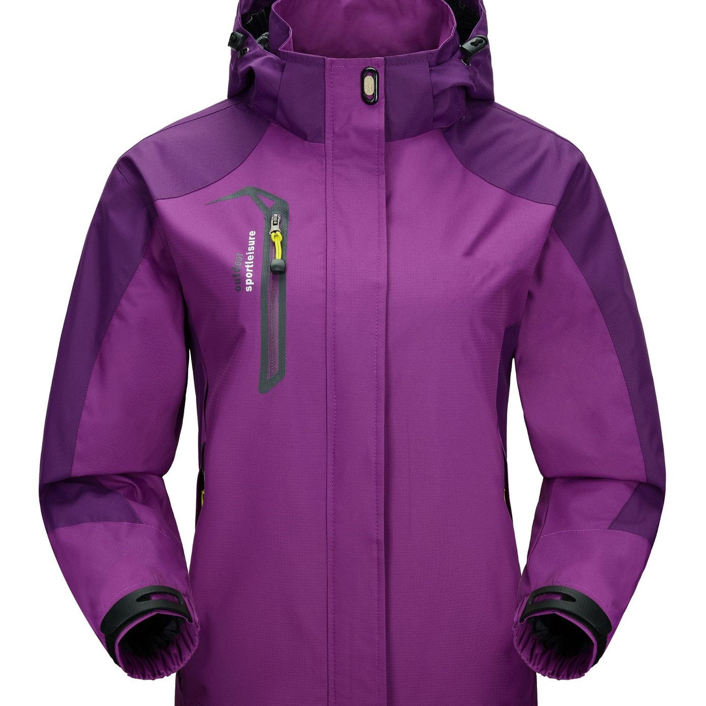 Vavone | Wasserdicht Abenteuer-Ready Lila Wandern Jacke