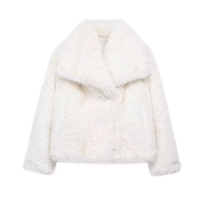 FurNest | Damen-Kunstpelz-Jacke